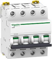 Выключатель автоматический Schneider Electric Acti9 iC60N 4п 16А C 6кА картинка